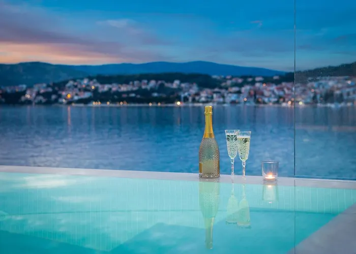 Beachfront Milka With Pool *