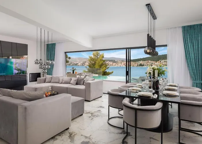 Villa Beachfront Milka With Pool Trogir