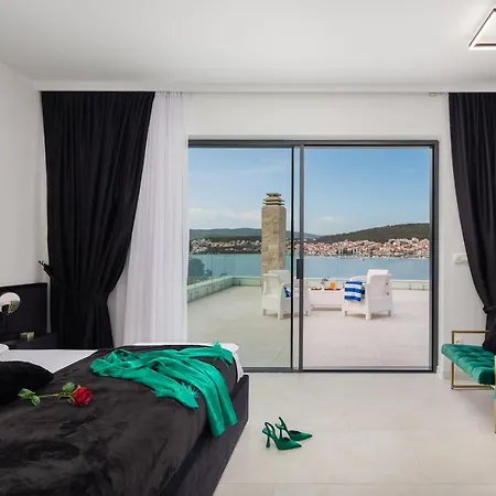 Beachfront Milka With Pool Willa