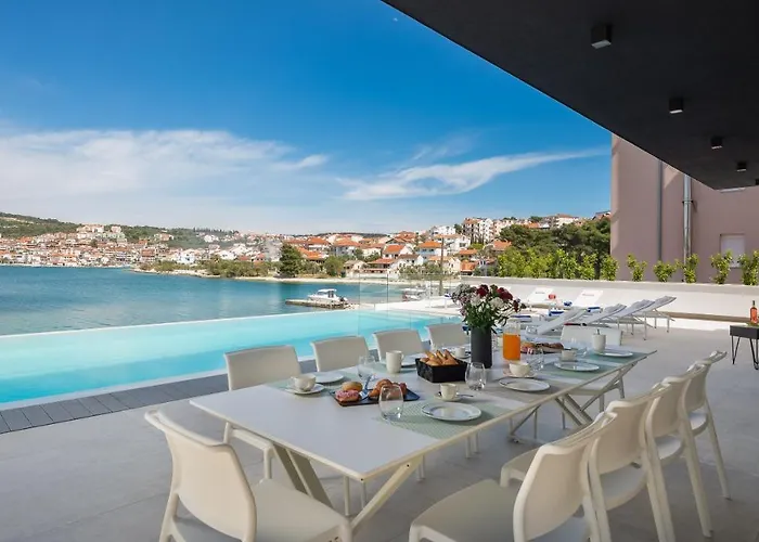 Beachfront Milka With Pool *