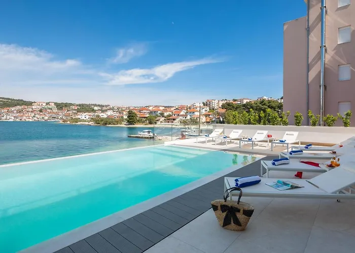 Beachfront Milka With Pool Trogir