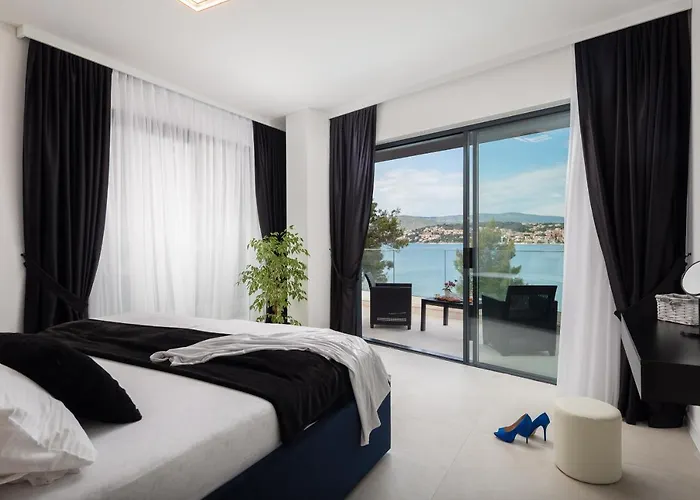 Beachfront Milka With Pool Villa Trogir