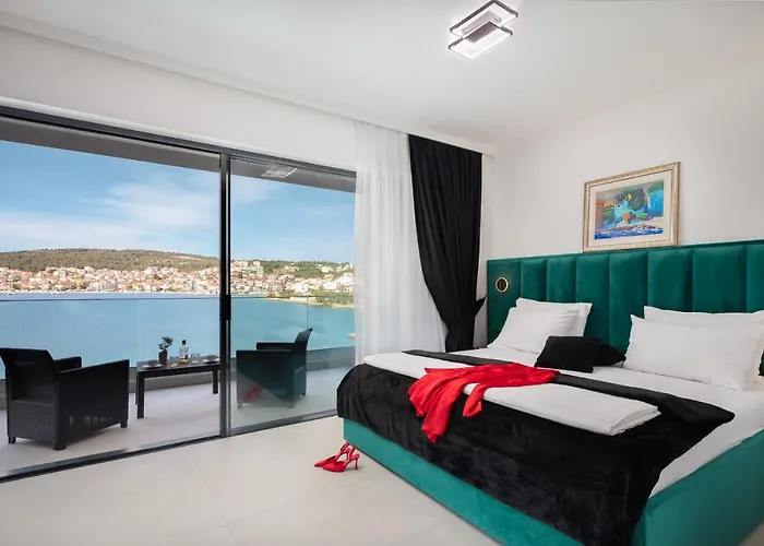 Beachfront Milka With Pool Villa